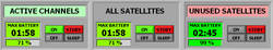 Satellite battery management